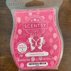 Scentsy Pink Happy Birthday Wax Melt Bar